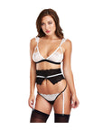 Turn Down Service French Maid Set 3 Delar - Lustly