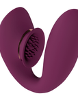 Twitch 3 Burgundy Rabbitvibrator - Lustly