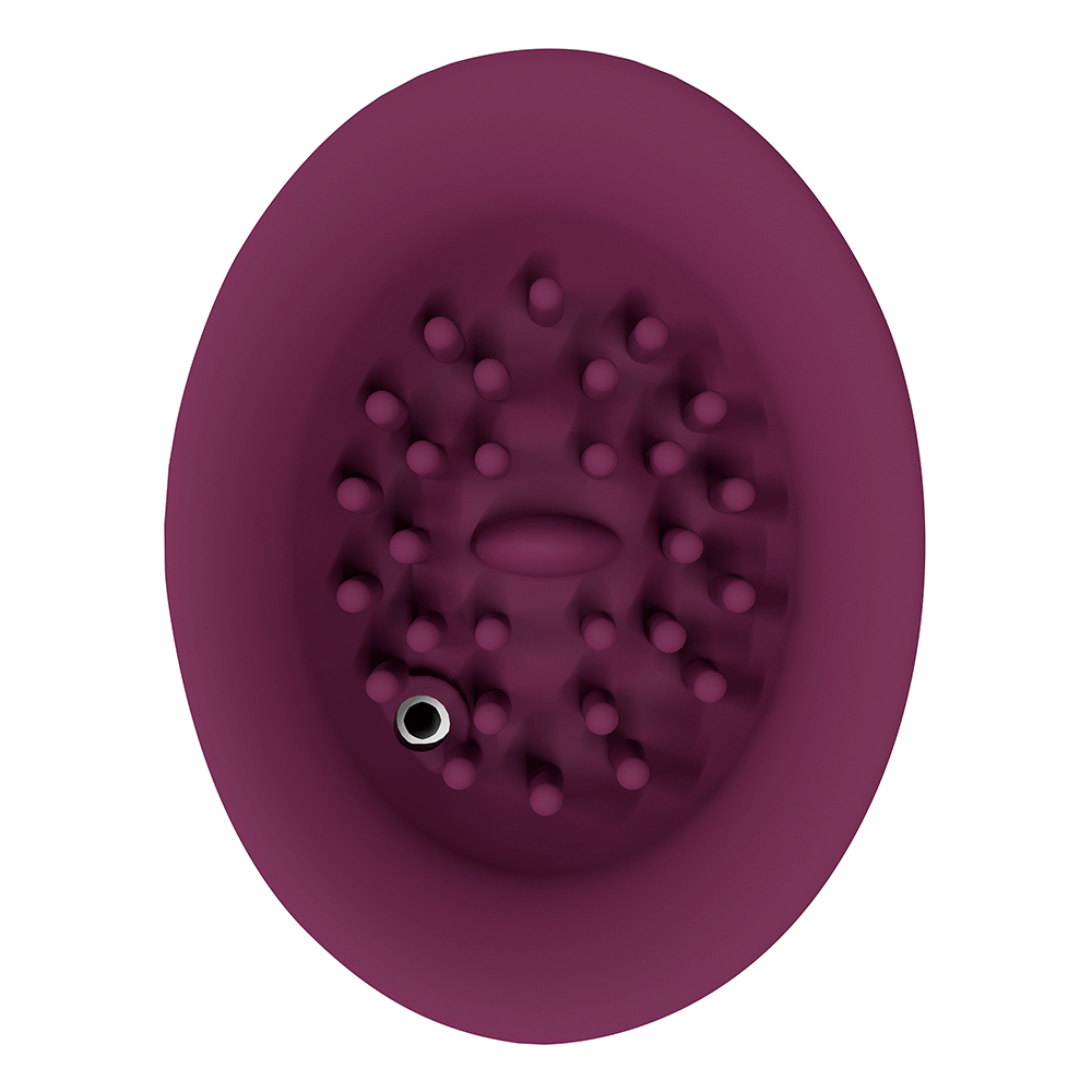 Twitch 3 Burgundy Rabbitvibrator - Lustly