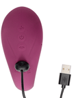 Twitch 3 Burgundy Rabbitvibrator - Lustly