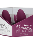 Twitch 3 Burgundy Rabbitvibrator - Lustly