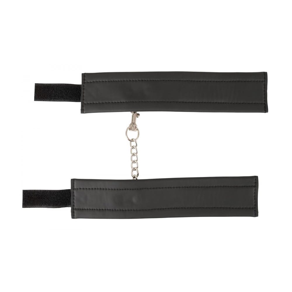 Vegan Handcuffs Black - Lustly