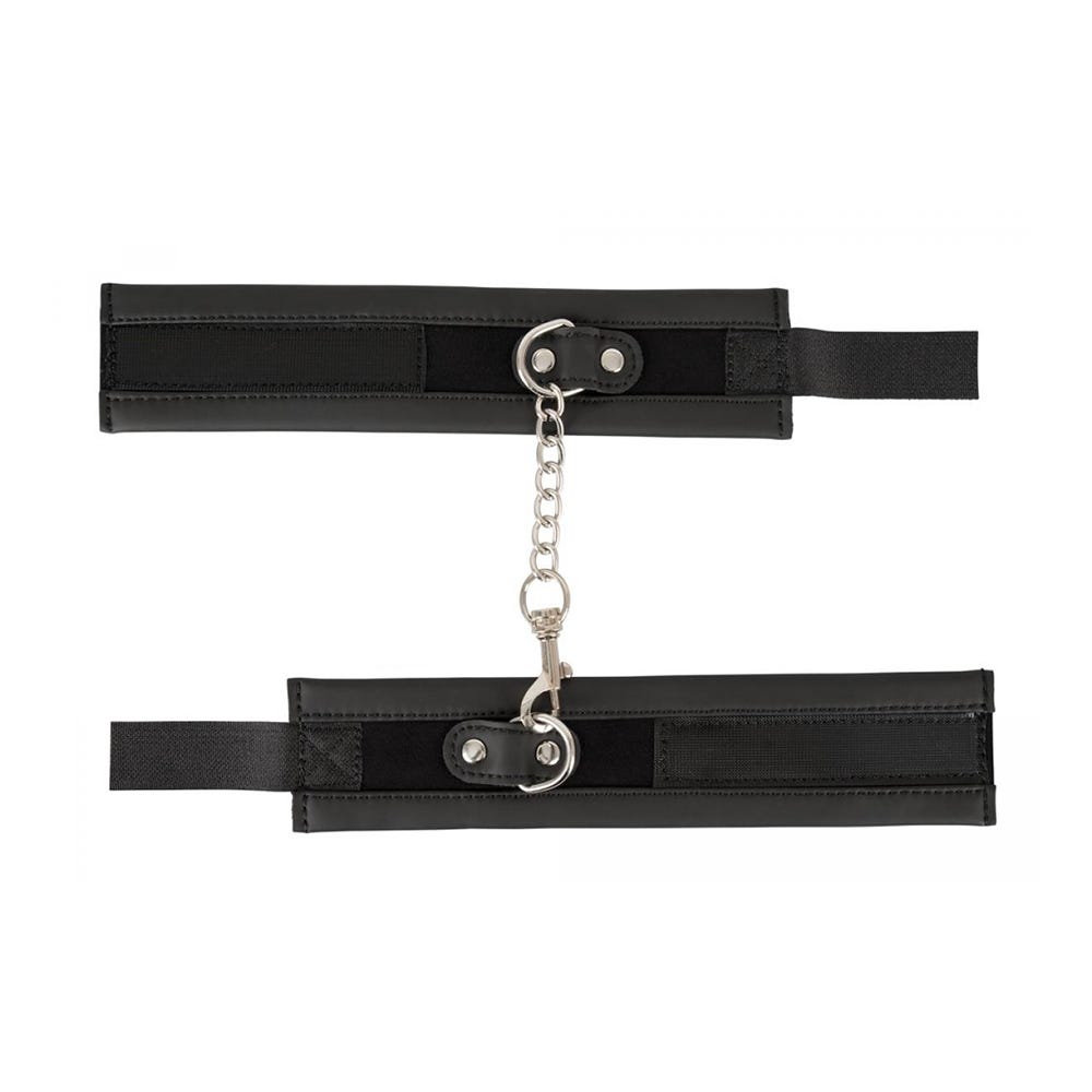 Vegan Handcuffs Black - Lustly
