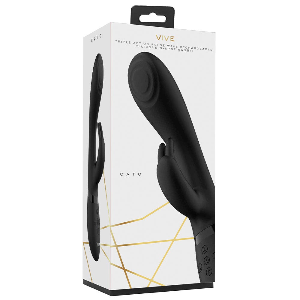 Vive Cato Rabbit Black - Lustly