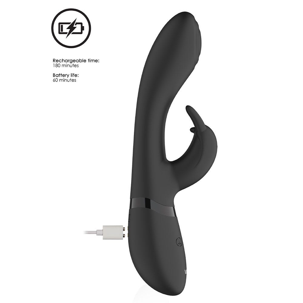 Vive Cato Rabbit Black - Lustly