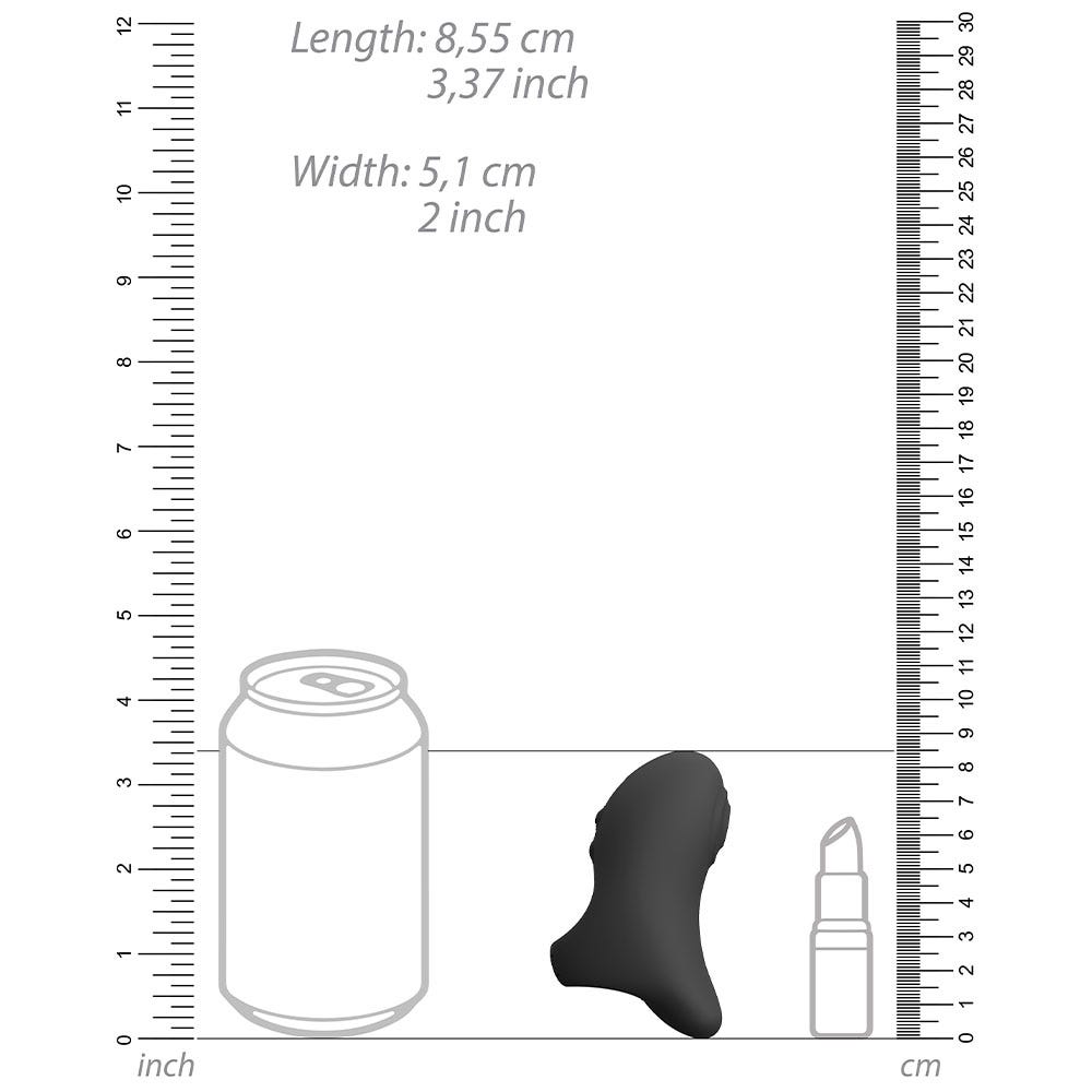 Vive Hana Black Fingervibrator - Lustly