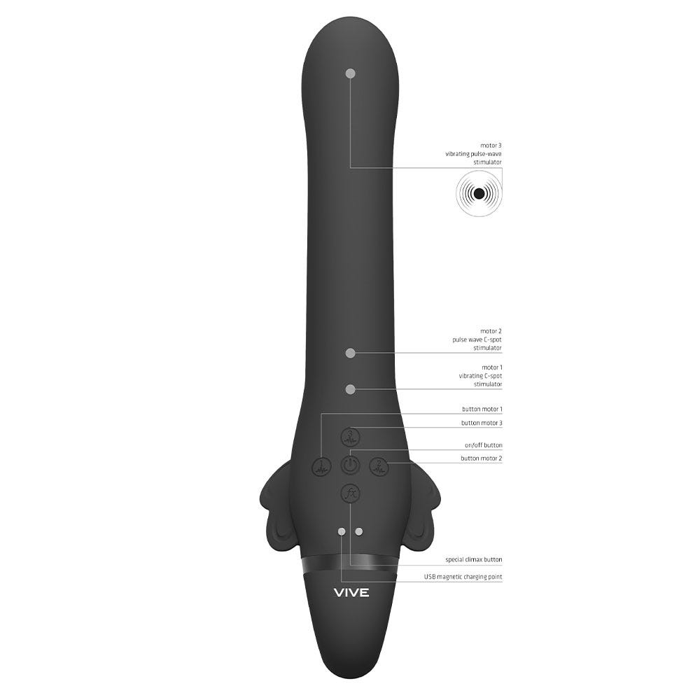 Vive Satu Strapless Strap - on - Lustly