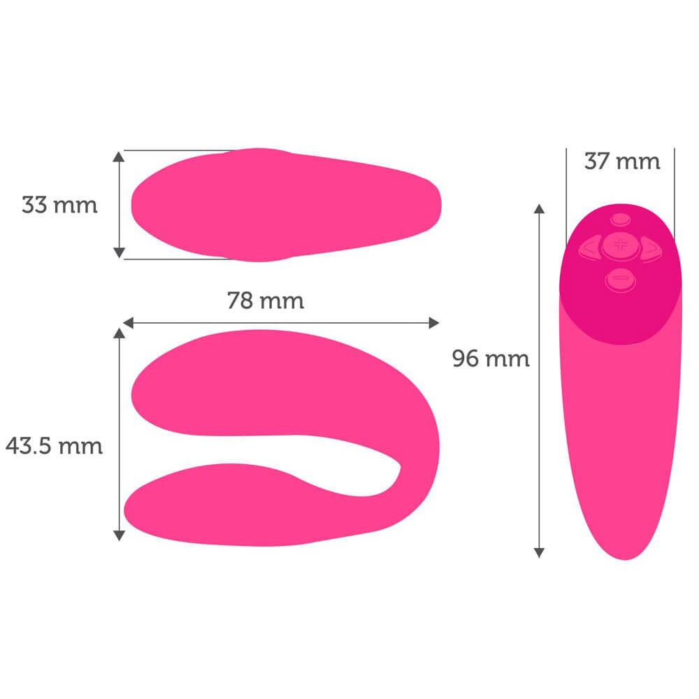 We - Vibe Chorus Cosmic Pink Samlagsvibrator - Lustly