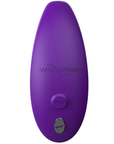 Ovansidan av We-vibe Sync 2 Purple med utstående knapp och ladduttag. Lila mot vit bakgrund.