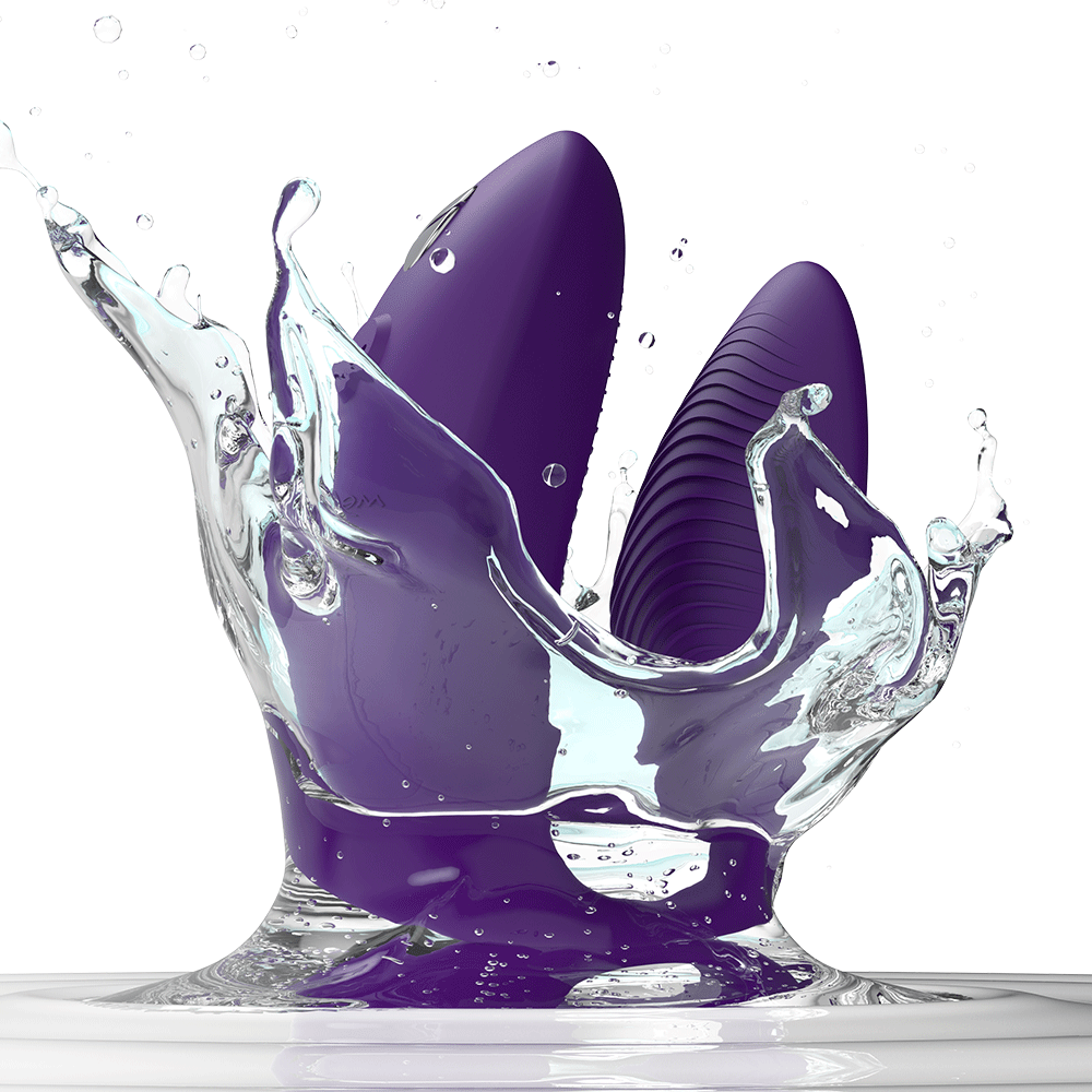 We - vibe Sync 2 Purple Appstyrd Parvibrator - Lustly