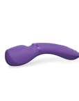 We-Vibe Wand 2 vibrator liggande, visar dess eleganta design och kompakta storlek.