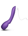 We-Vibe Wand 2 Purple med tillhörande laddare, uppladdningsbar magic wand vibrator för ökad njutning.