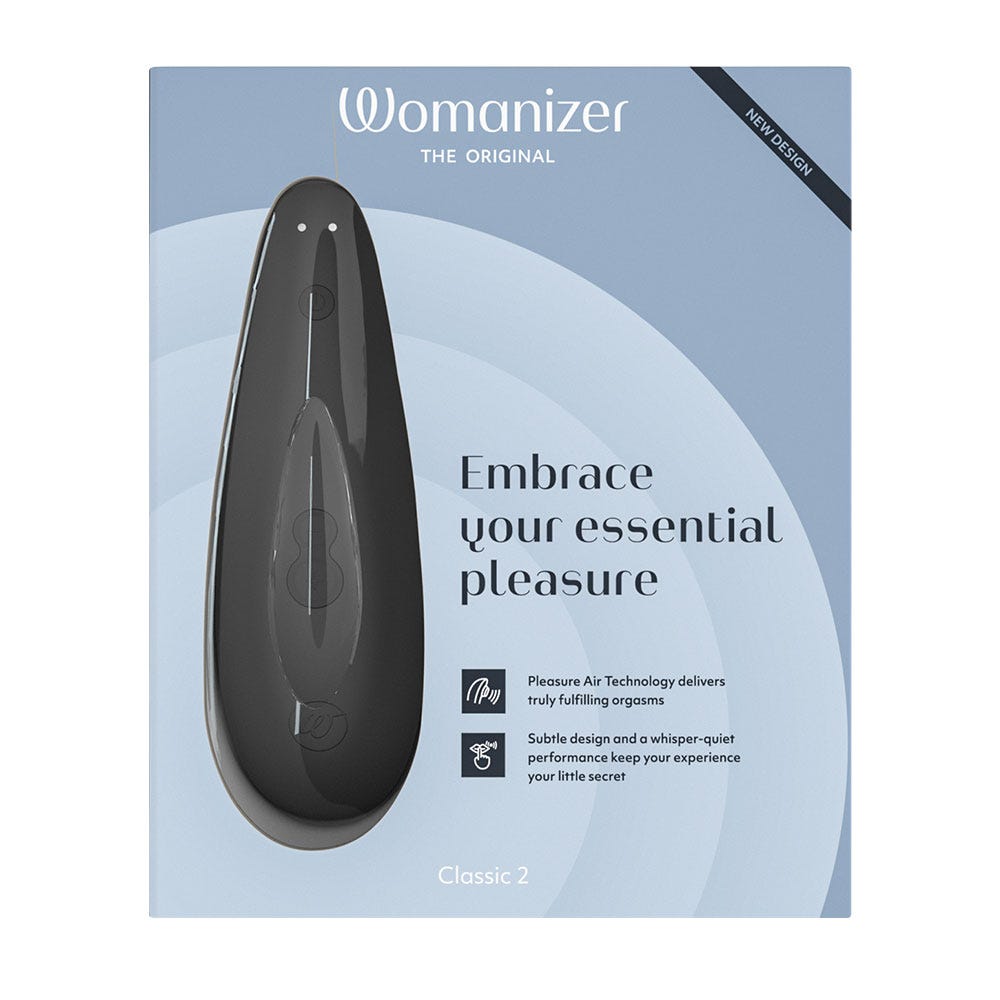 Womanizer Classic 2 Black Lufttrycksvibrator - Lustly