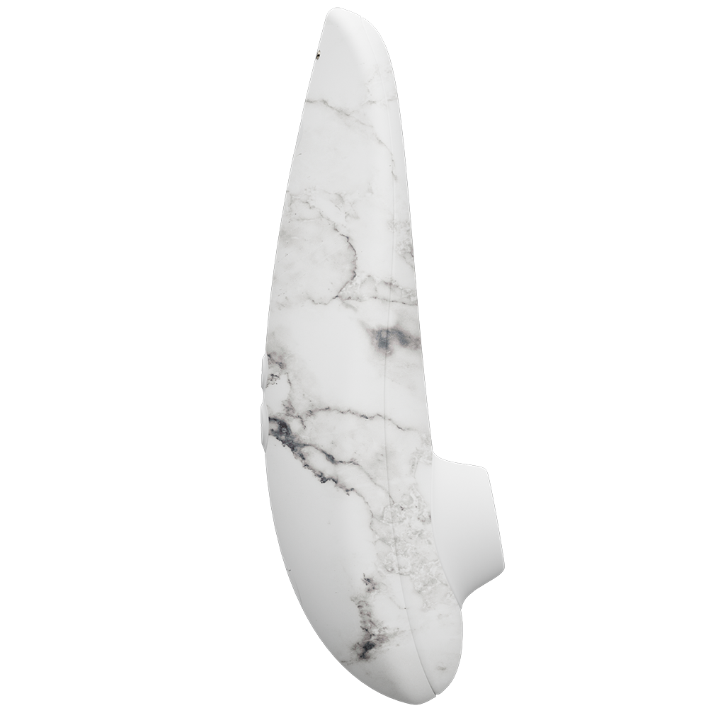 Womanizer Classic 2 Marilyn Monroe White Marble från en annan vinkel