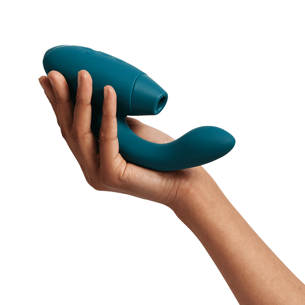Womanizer Duo 2 Petrol Rabbit Lufttrycksvibrator - Lustly