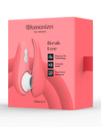 Womanizer Liberty 2 Vibrant Rose produktförpackning mot vit bakgrund.