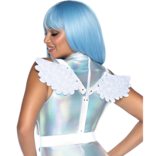 köp Furry Angel Wing Body Harness White på lustly.se