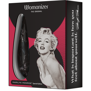 Womanizer Classic 2 Marilyn Monroe Black Marble lufftrycksvibrator på lustly.se